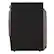 Alt View 11. LG - 7.8 Cu. Ft. Stackable Smart Electric Dryer with Dual Inverter HeatPump Technology - Black Steel.