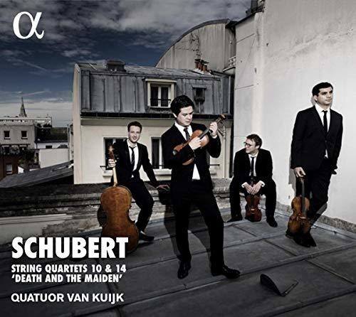 SCHUBERT  
STRING QUARTETS 10 & 14  
"DEATH AND THE MAIDEN"  
QUATUOR VAN KUIJK