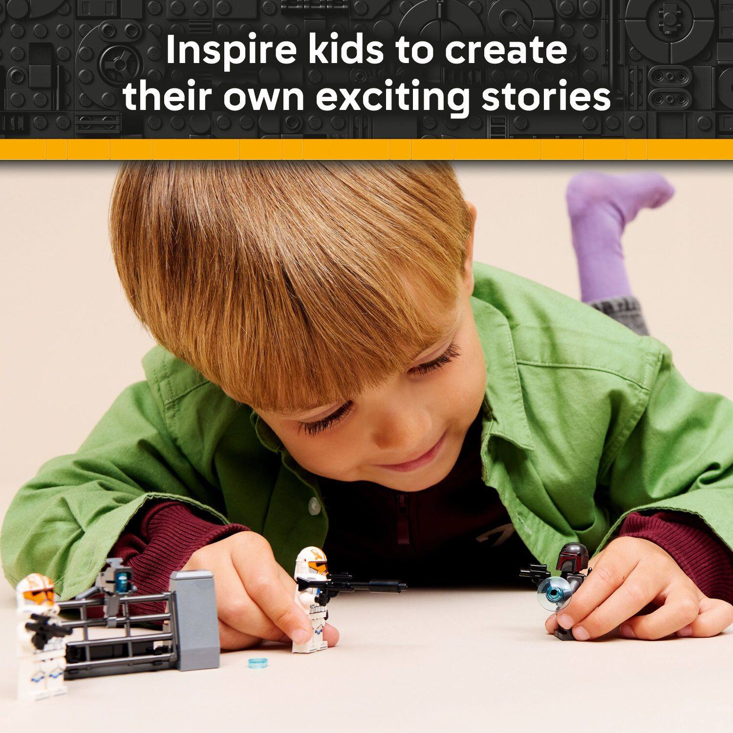 Inspire kids to create their own exciting stories
