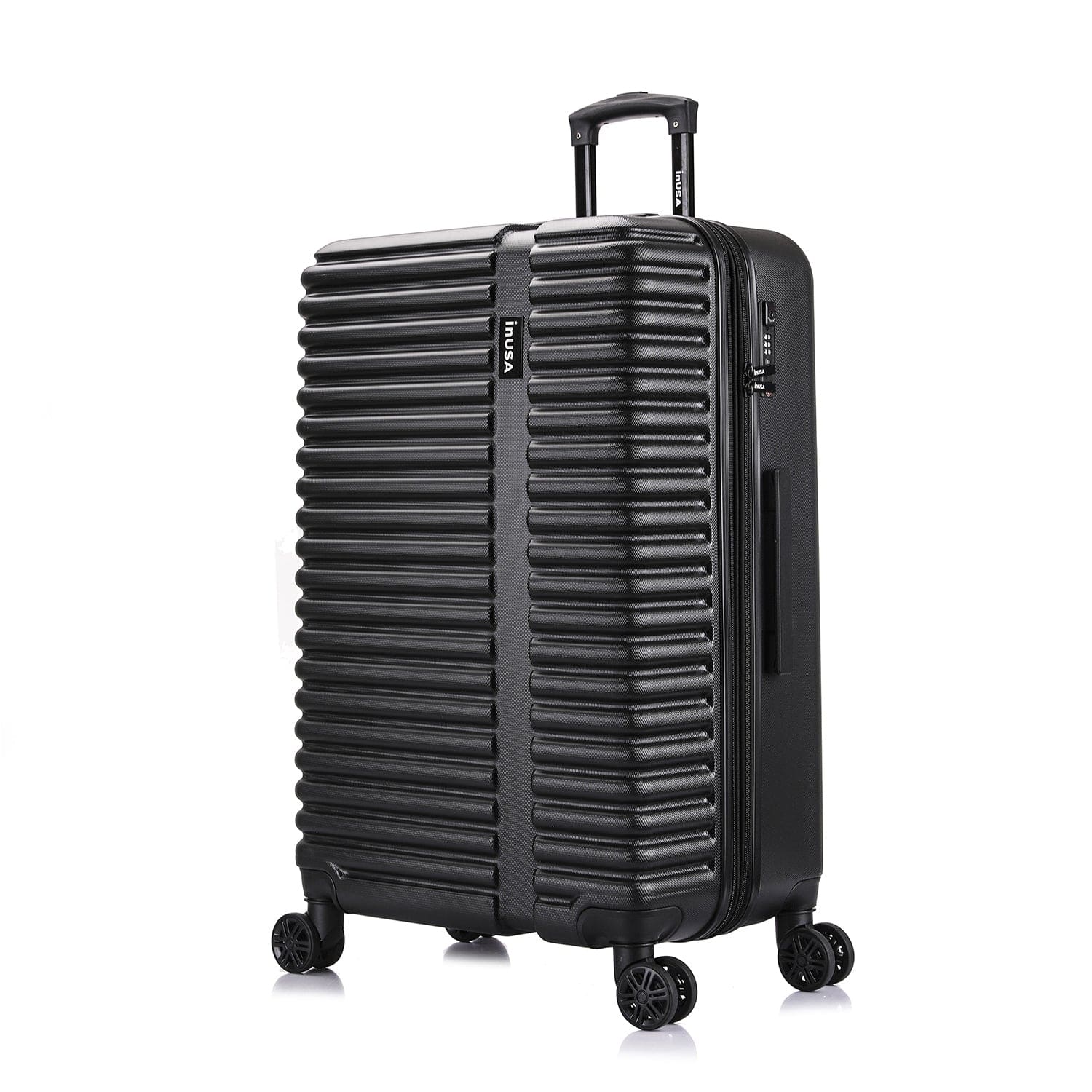 InUSA - Ally lightweight hardside spinner luggage 28" - Black