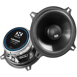 NVX - VSP525 480W Peak (160W RMS) 5.25in V-Series 2-Way Coaxial Speakers with 25mm Silk Dome Tweeters