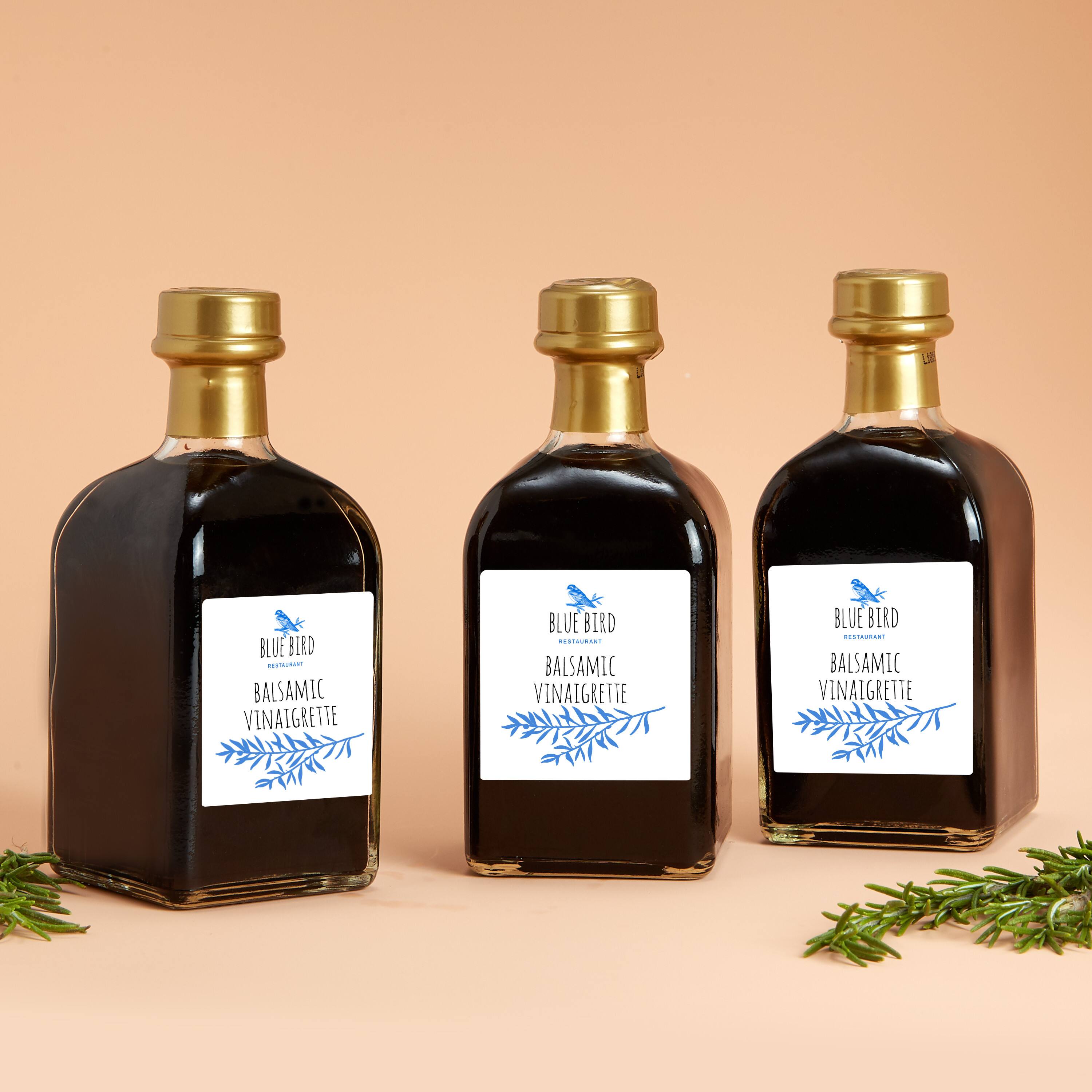 BLUE BIRD  
BALSAMIC VINAIGRETTE  
BLUE BIRD  
BALSAMIC VINAIGRETTE  
BLUE BIRD  
BALSAMIC VINAIGRETTE