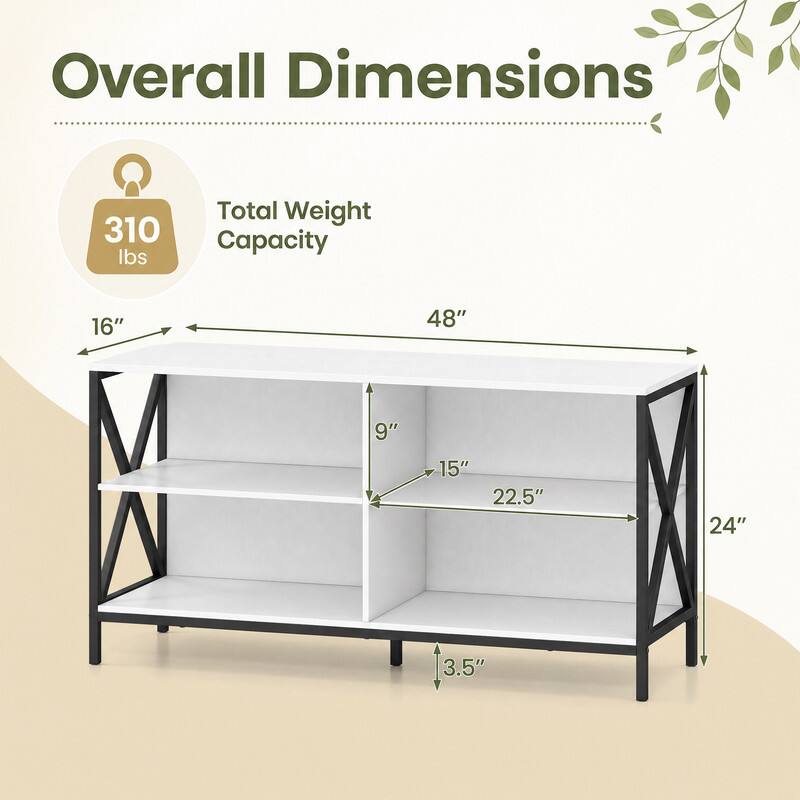 Overall Dimensions

310 lbs
Total Weight Capacity

16"
48"
9"
15" 22.5"
24"
3.5"