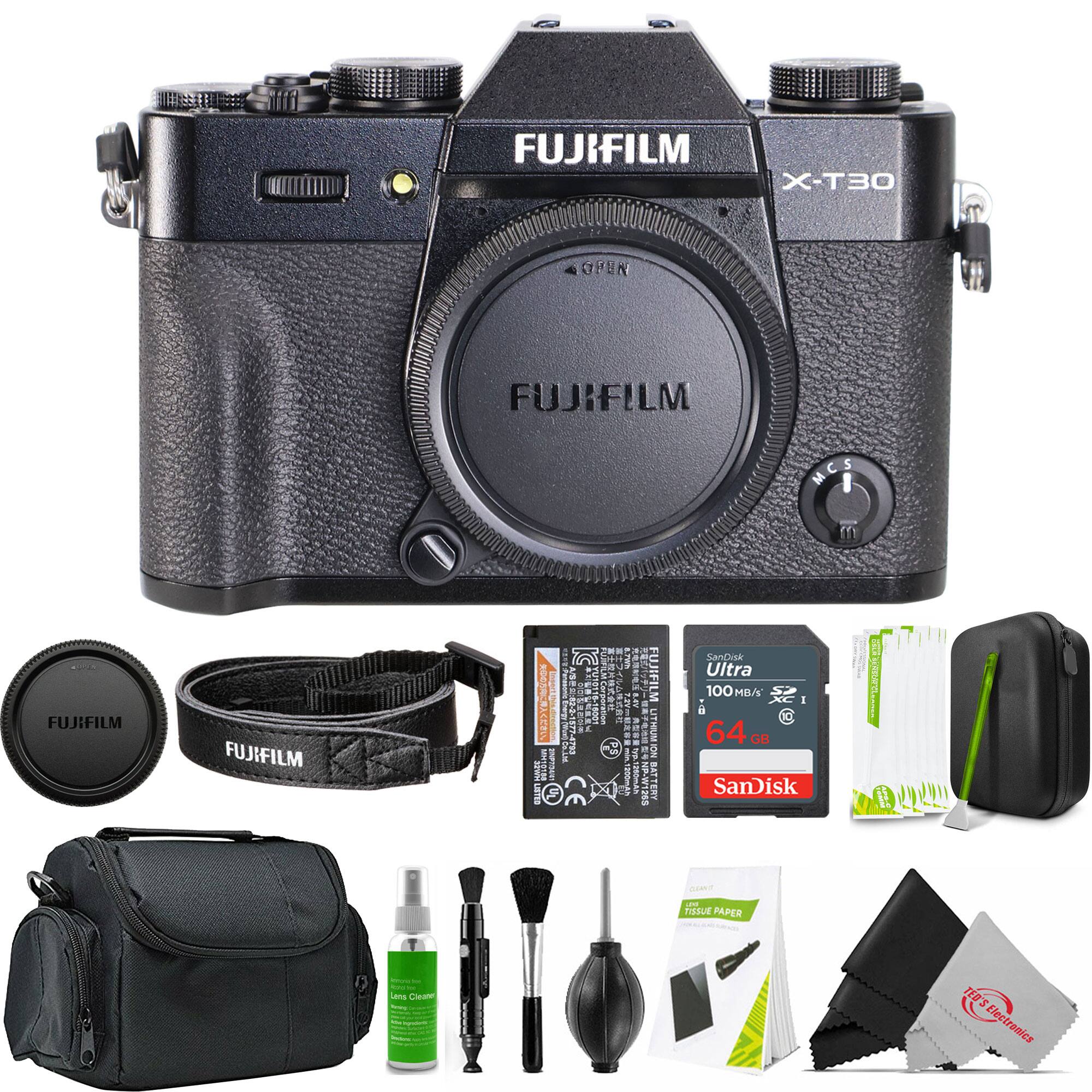 FUJIFILM X-T30  
FUJIFILM MCS M I  
FUJIFILM Roe ESNTR I  
nP: S 418188  
UNITED S 0-18001 11818  
Corporation  
P: n i: 1RV  
FUJIFILM  
R: OIA UTHI: 2  
a eVwOot  
NPWERS BATTERIES  
SanDisk Ultra 100 MB/s 64 GB  
ISSUE PAPER  
Lan C LE'S Electronics