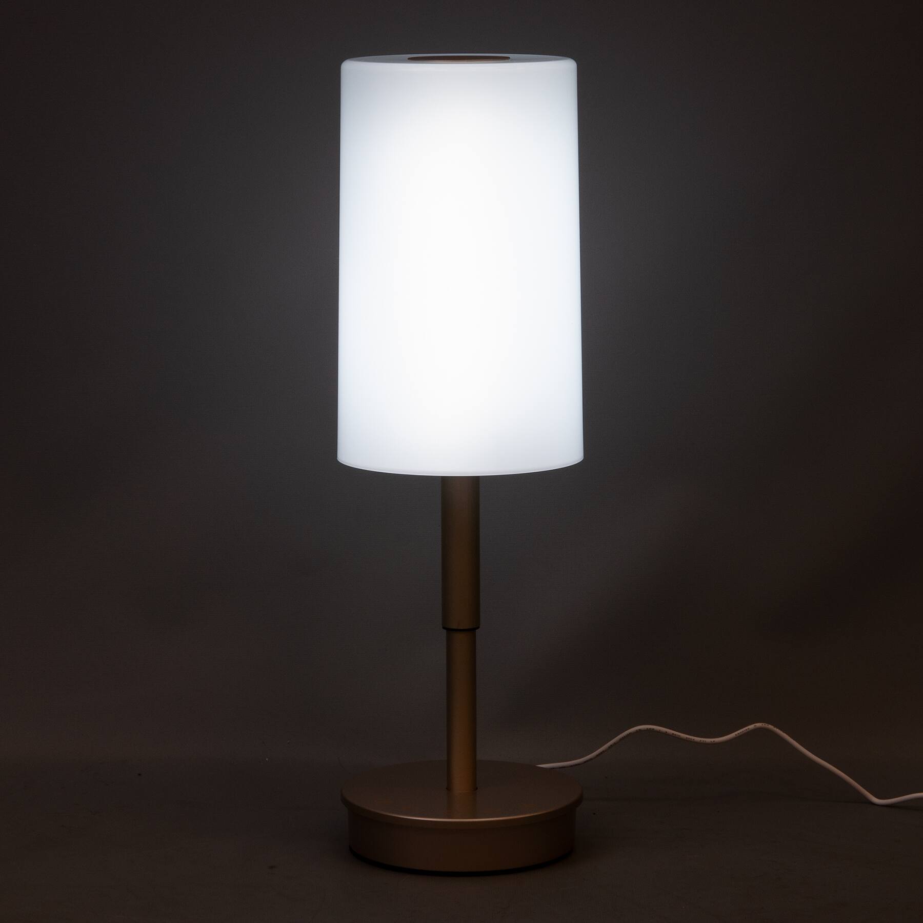 Left. UltraBrite - CHAMPAGNE ULTRABRIGHT GLO LED DESKLAM.