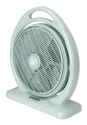 Front. SPT - 14″ Box Fan.