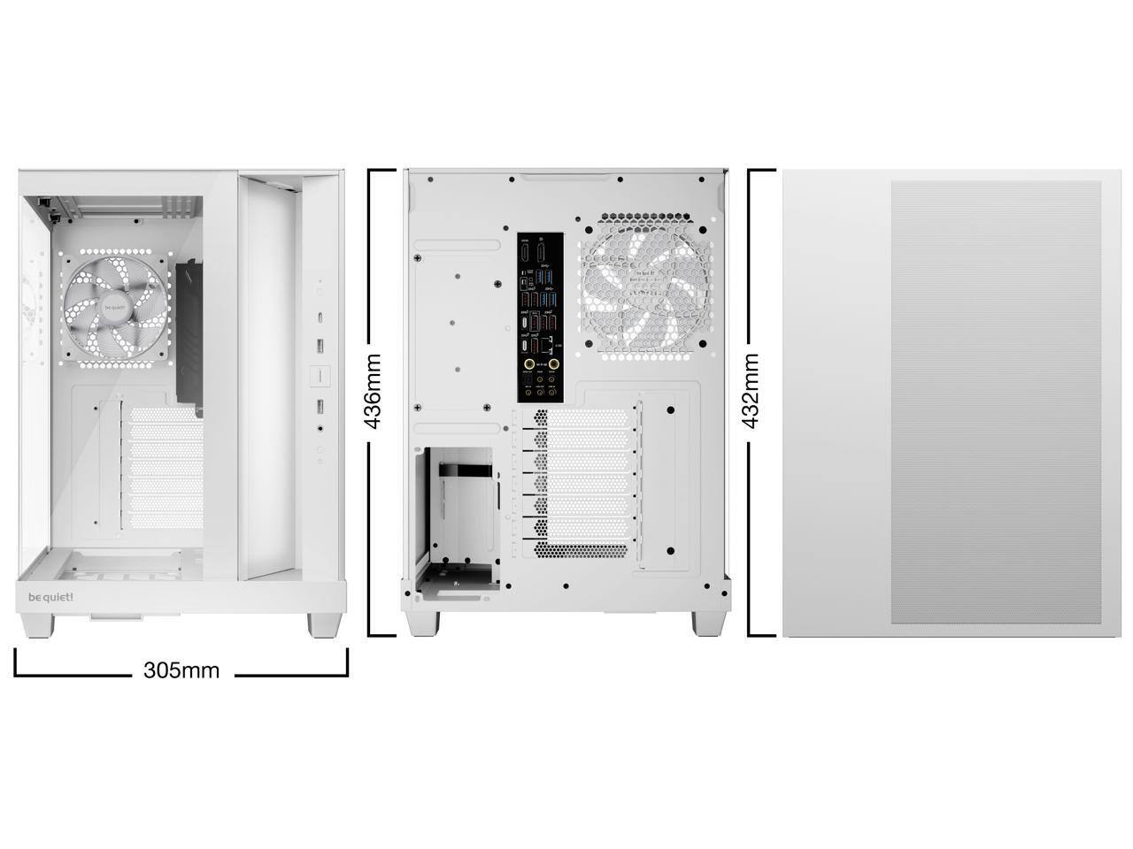 436mm  
432mm  
305mm