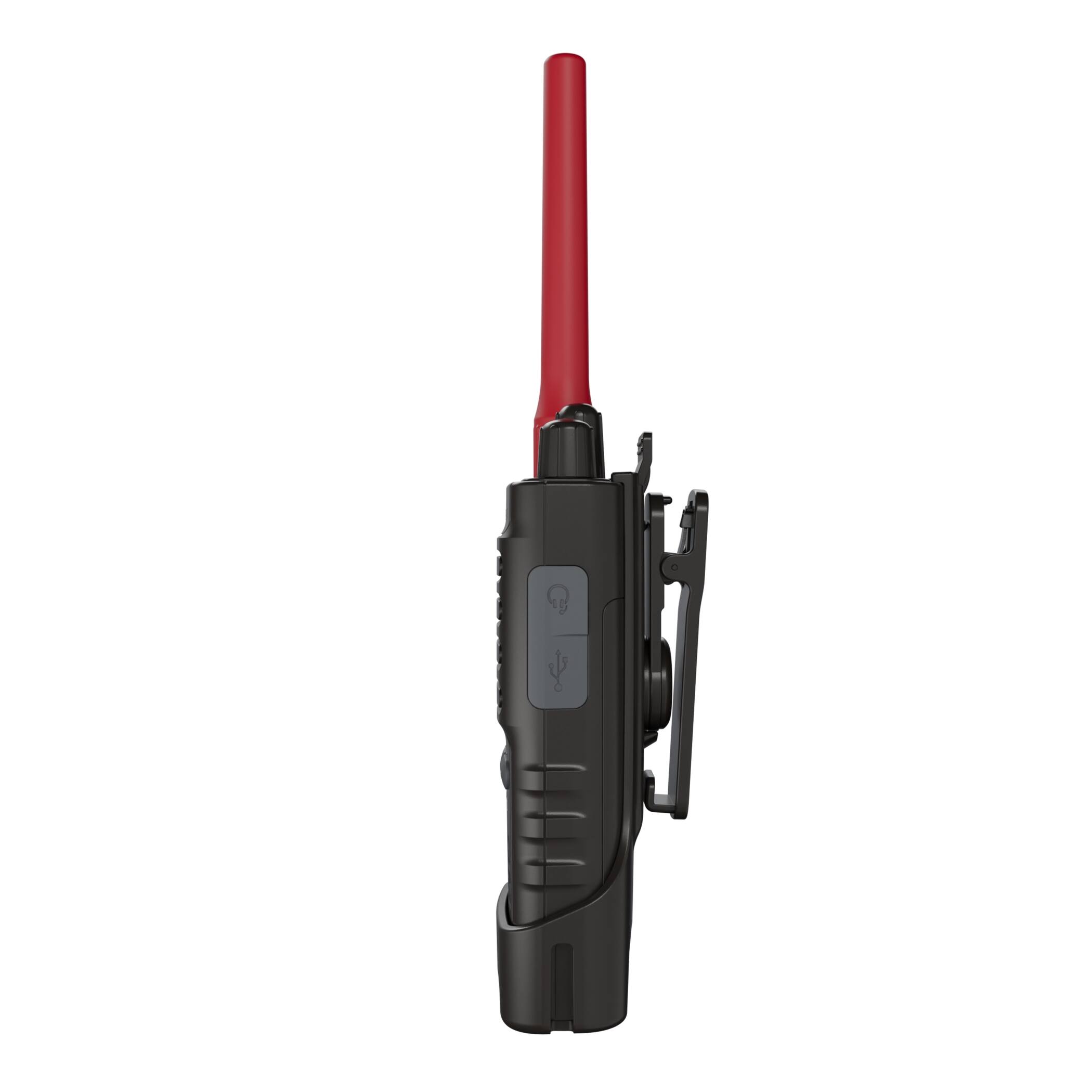 Alt View 1. Cobra - Cobra - Trailblazer 500 GMRS 2.5 Watt Two-Way Radio (Pair) - Black.