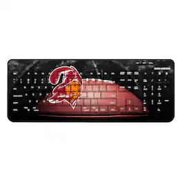 Keyscaper - Tampa Bay Buccaneers Legendary Design Wireless Keyboard - Multicolor