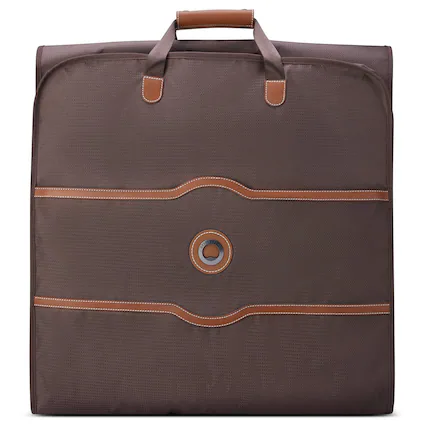 Front. Delsey - Delsey Chatelet Air 2.0 Garment Cover - Brown.