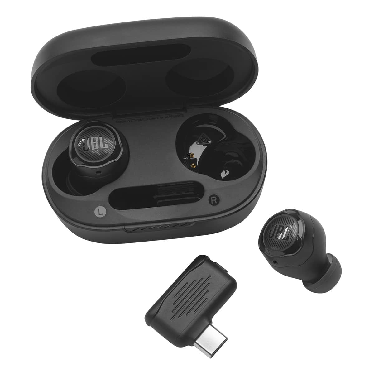JBL - Quantum TWS Air Gaming True Wireless Earbuds - Black