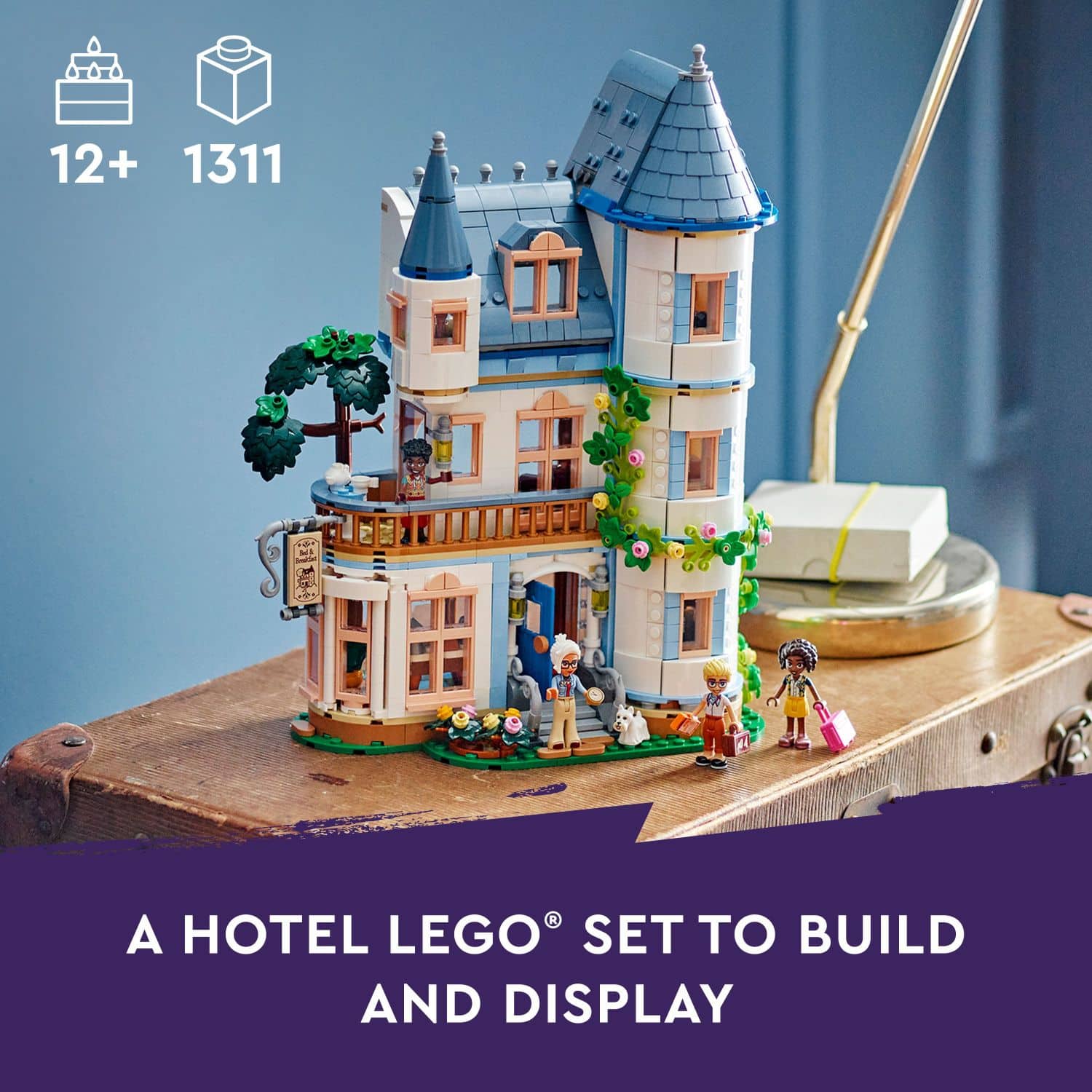 A Hotel Lego Set to Build and Display