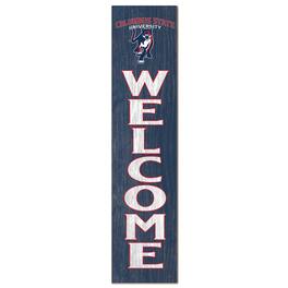 Jardine - Columbus State Cougars 12" x 48" Welcome Outdoor Leaner - Blue