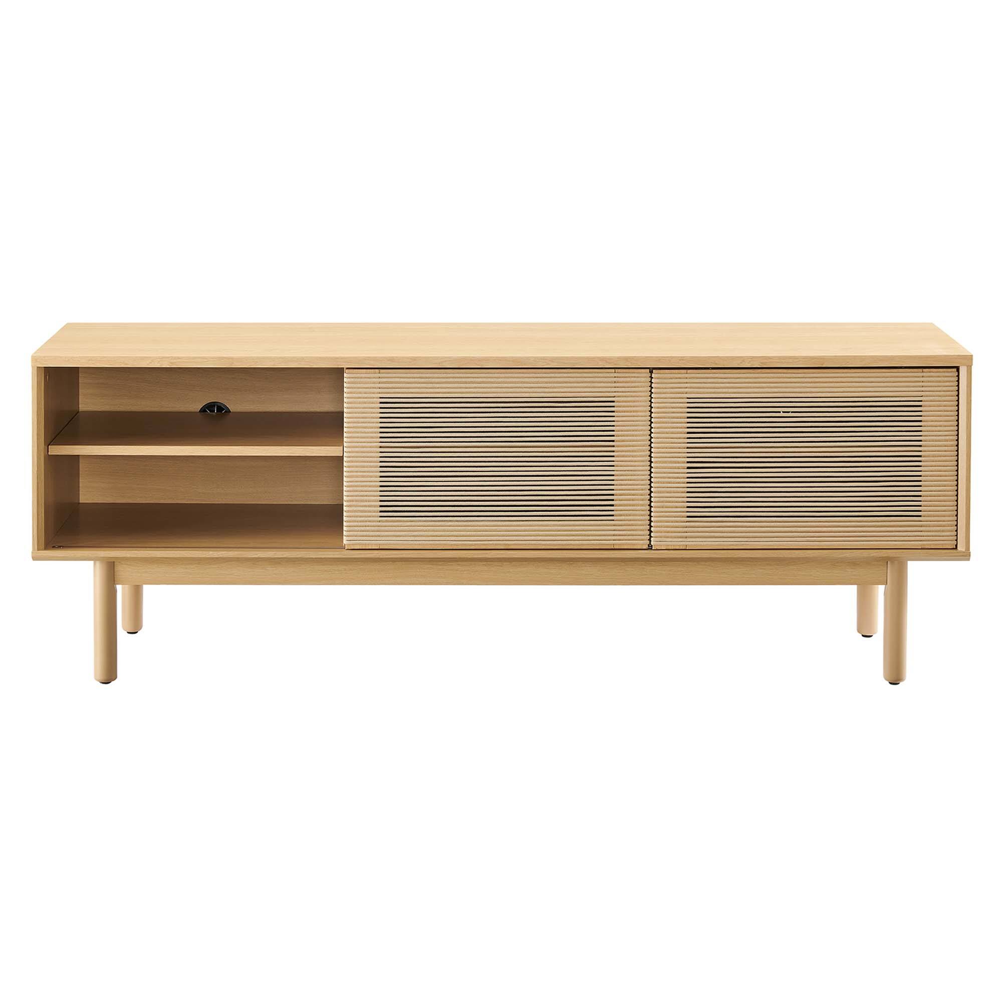 Alt View 6. Modway - Milo 59" TV Stand by Modway - Oak Tan.