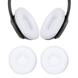 Unique Bargains - 2pcs Universal Wireless Ear Pads Replacement Cushions 3 Inch Soft High Density for Headphones Gaming - White