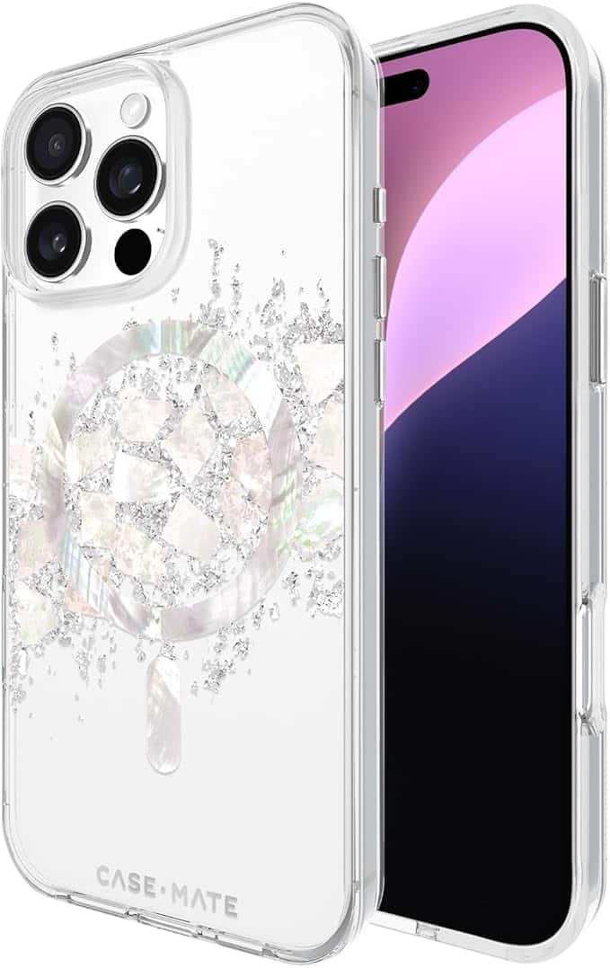 Case-Mate - Karat with MagSafe Case - iPhone 16 Pro Max - Touch of Pearl