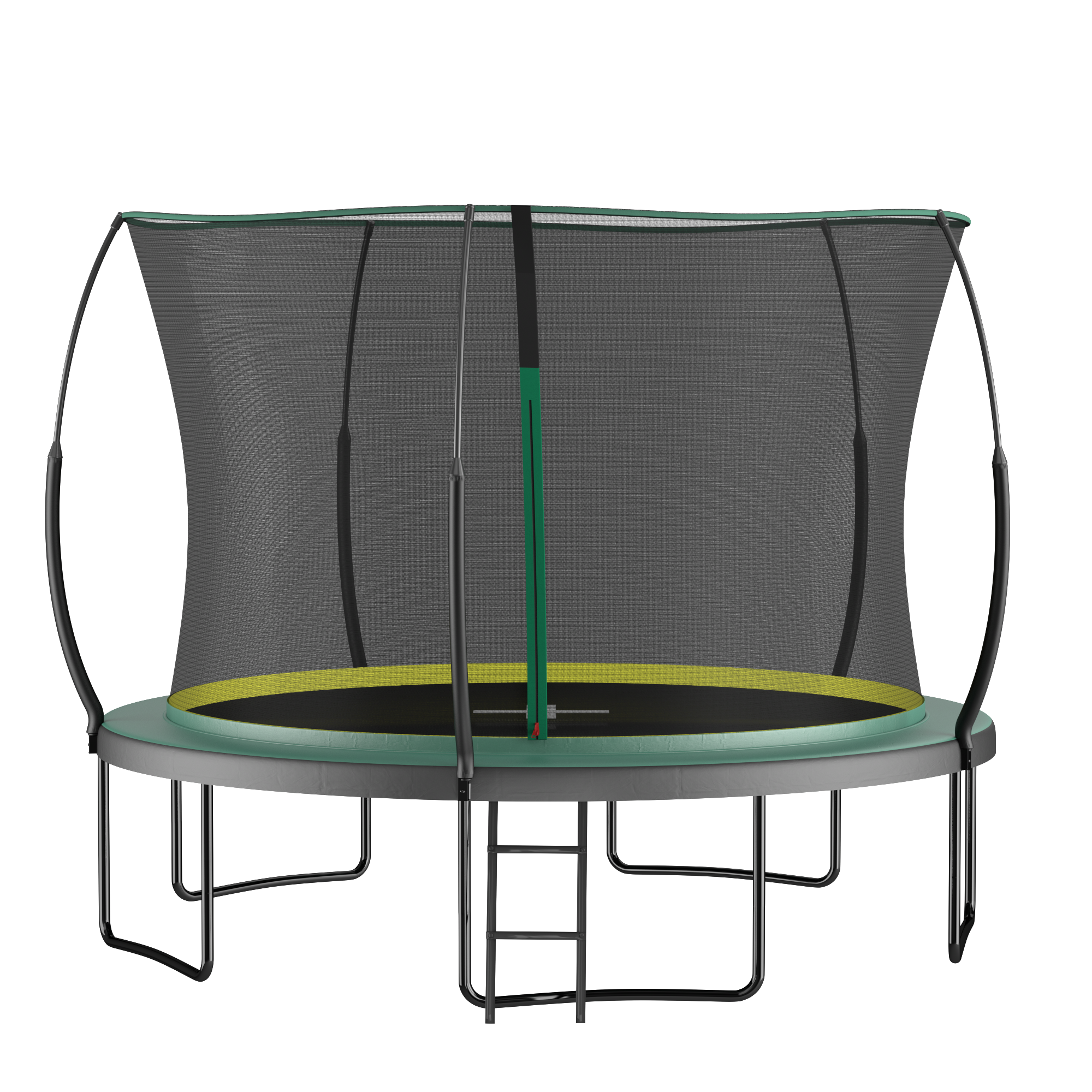 Angle. LOVMOR - Lovmor 12 FT Trampoline with No Gap Enclosure Recreational Trampoline for Adults.
