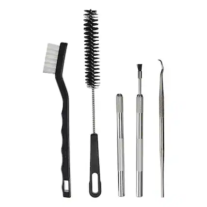 Front. Devilbiss - Devilbiss 192212 Spray Gun Multi-Tools Cleaning Kit For Use With All Spray Guns - Black.