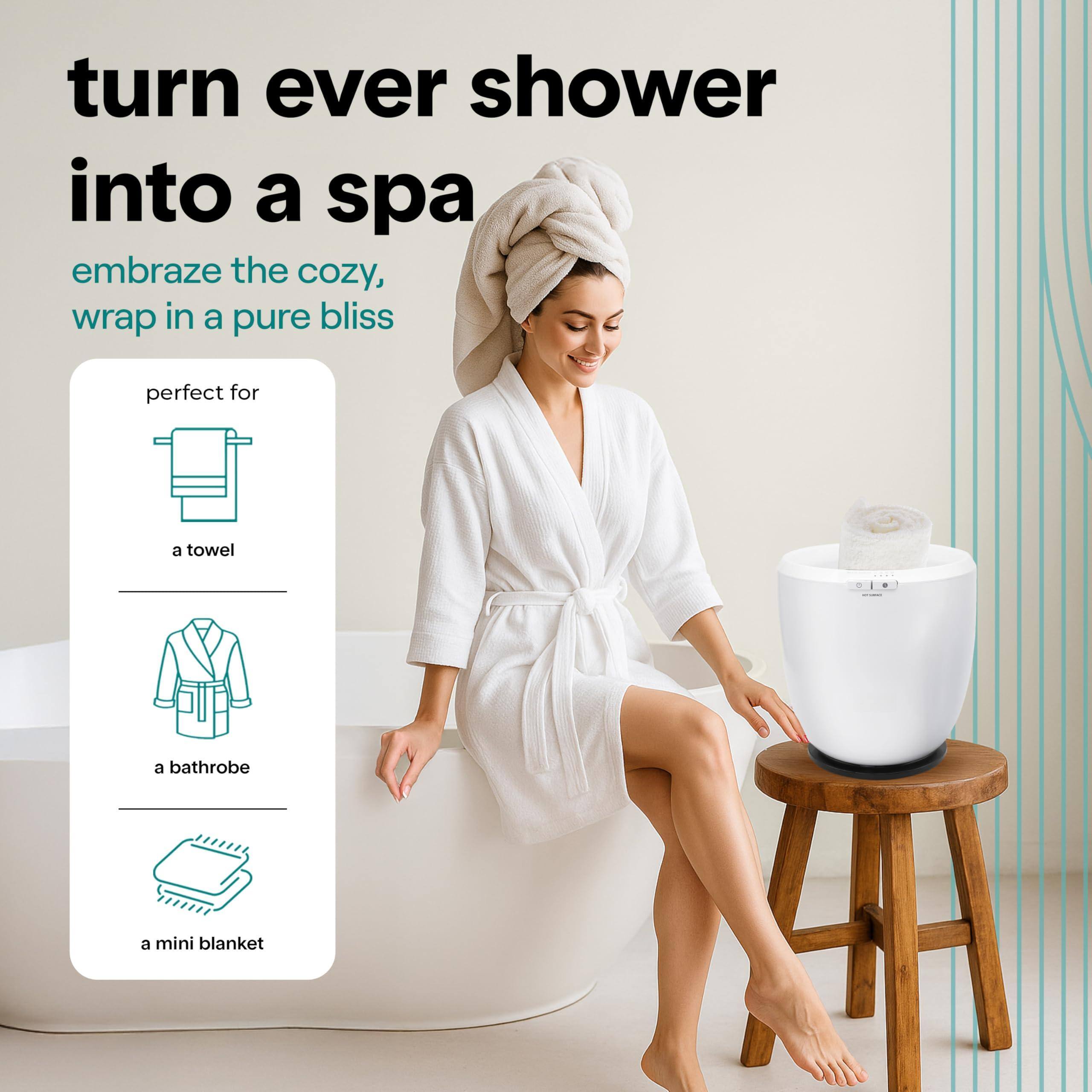 turn ever shower into a spa

embrace the cozy, wrap in a pure bliss

perfect for
- a towel
- a bathrobe
- a mini blanket