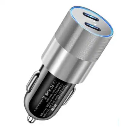 Sure, here is the corrected and grouped text from the image:
- OUTPUT: C+C
- RoHS
- OUTPUT-C1
- I O+MOZ
- AC=Ve
- SV=3A
- Made in China
- 25A
- 40W
- 12V=1.67A
- 12V1
Additional text on the charger:
- CE
- FC
- RoHS
- OUTPUT: 5V=2.4A
- OUTPUT: 5V=2.4A
- OUTPUT: 5V=2.4A
- OUTPUT: 5V=2.4A
- OUTPUT: 5V=2.4A
- OUTPUT: 5V=2.4A
- OUTPUT: 5V=2.4A
- OUTPUT: 5V=2.4A
- OUTPUT: 5V=2.4A
- OUTPUT: 5V=2.4A
- OUTPUT: 5V=2.4A
- OUTPUT: 5V=2.4A
- OUTPUT: 5V=2.4A
- OUTPUT