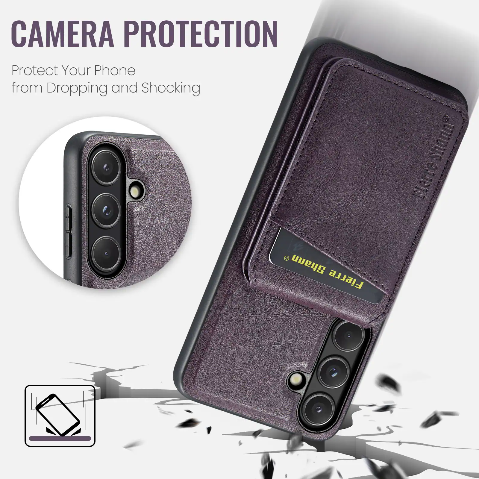 CAMERA PROTECTION  
Protect Your Phone from Dropping and Shocking  

Shann Fierre  
Fierre Shanno