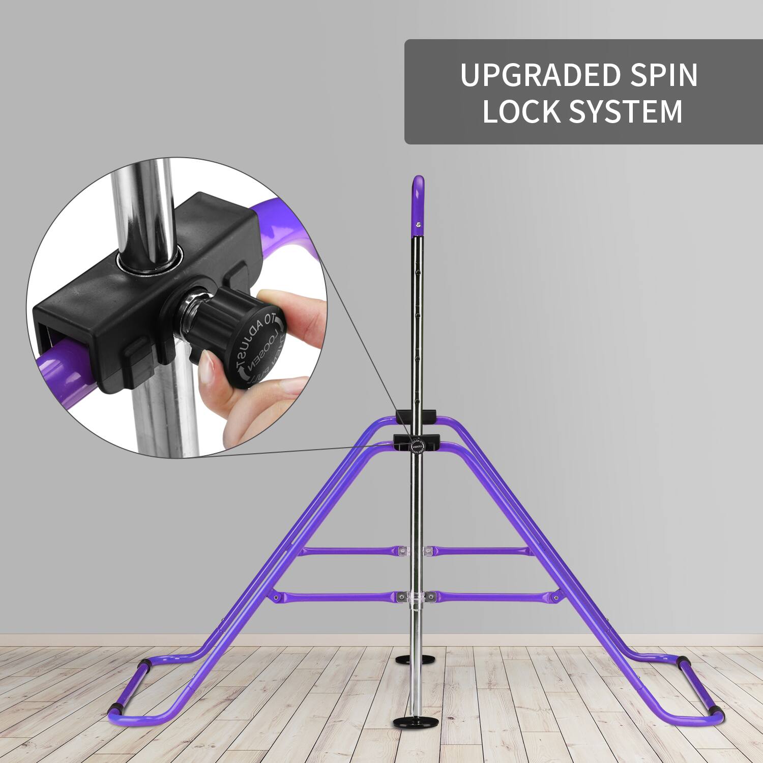 UPGRADED SPIN LOCK SYSTEM