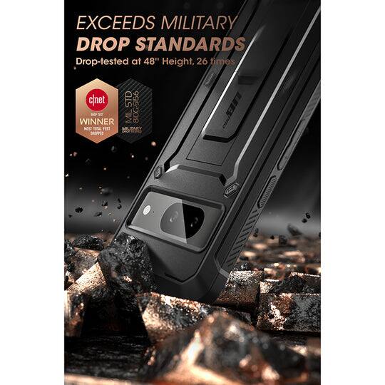 EXCEEDS MILITARY DROP STANDARDS  
Drop-tested at 48" Height, 26 times  

WINNER MOST IASP TOTAL - FEET UN ML UITARY NEZo DROPPED  

cnet  
WINNER  
MILITARY  
TESTED