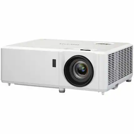Front. Ricoh - Ricoh PJ WUL5860 DLP Projector - 16:10 - Portable, Wall Mountable, Ceiling Mountable, Floor Mountable - White - 1920 x - White.