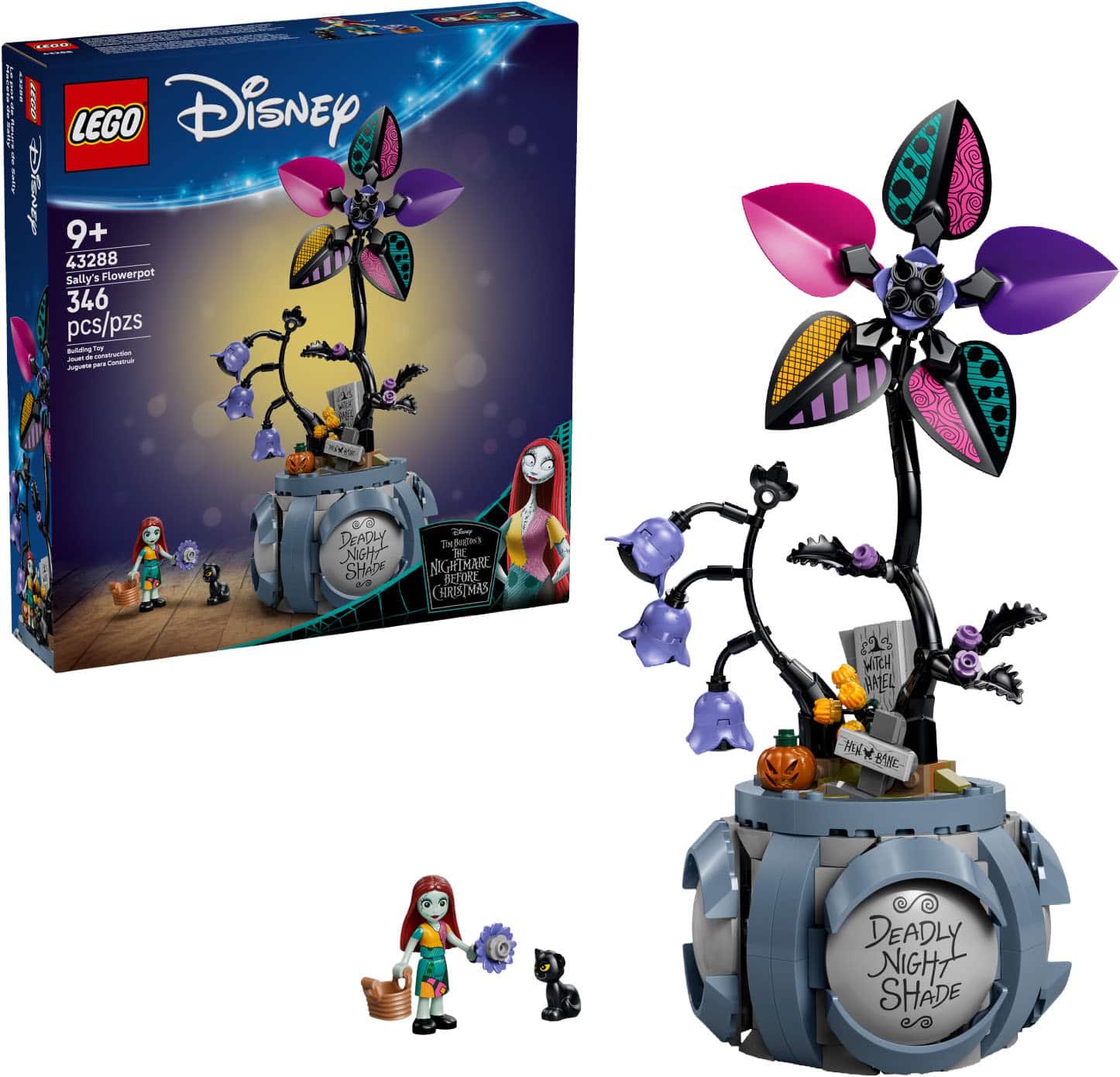 LEGO - Disney Sally's Flowerpot Building Toy 43288