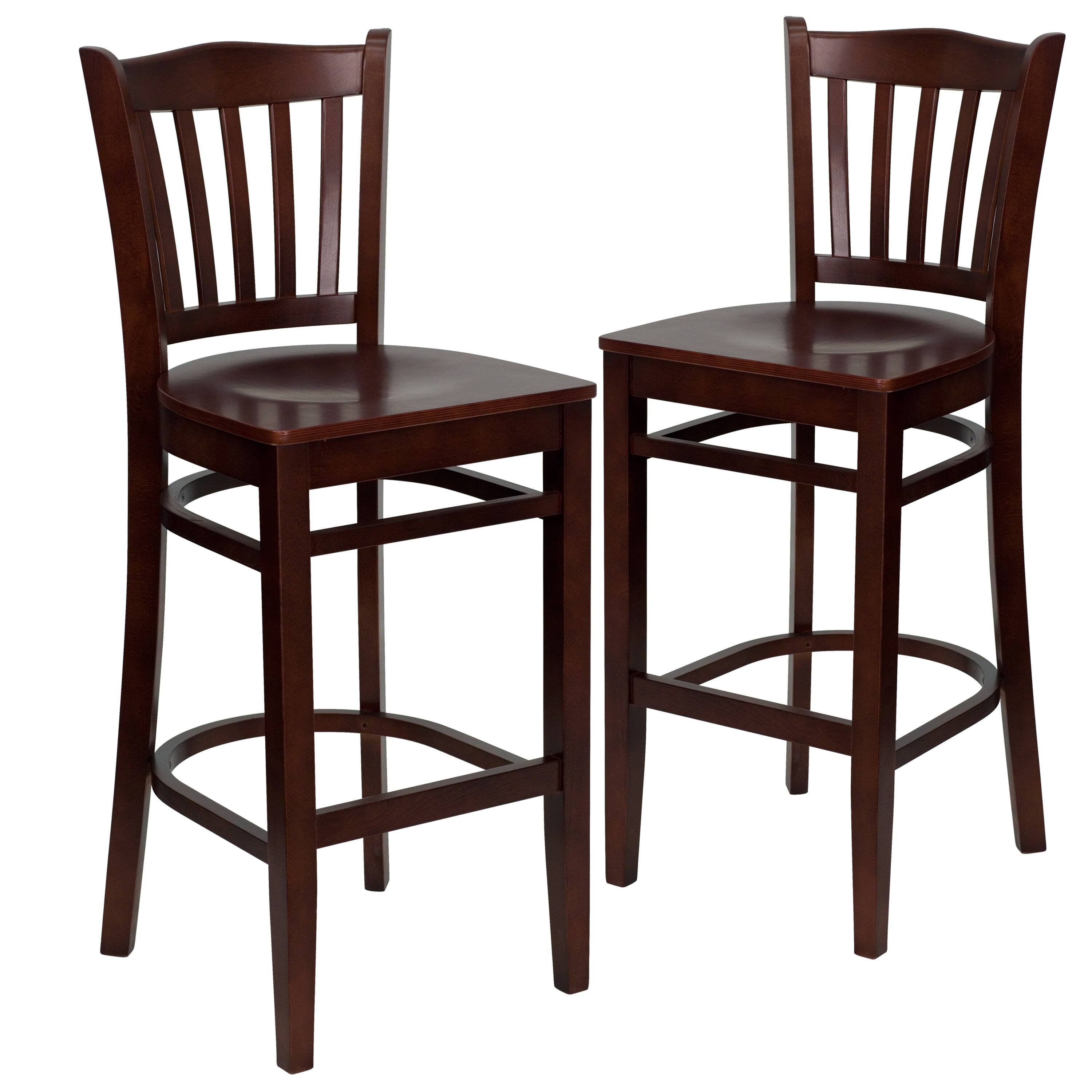 Mahogany Wood Seat/Mahogany Wood Frame