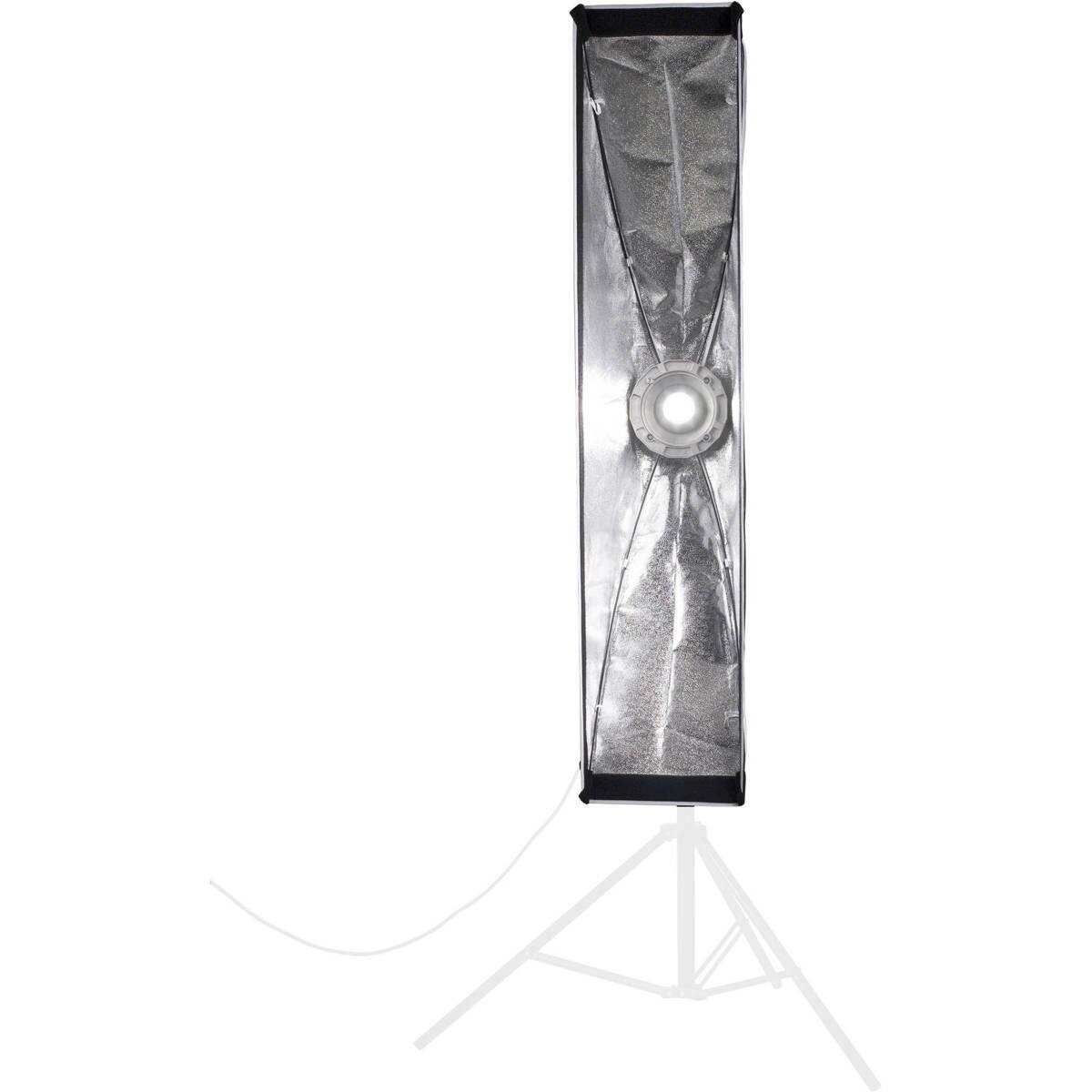 Alt View 4. NANLITE - Nanlite 12x55" Stripbank Softbox with Bowens Mount.