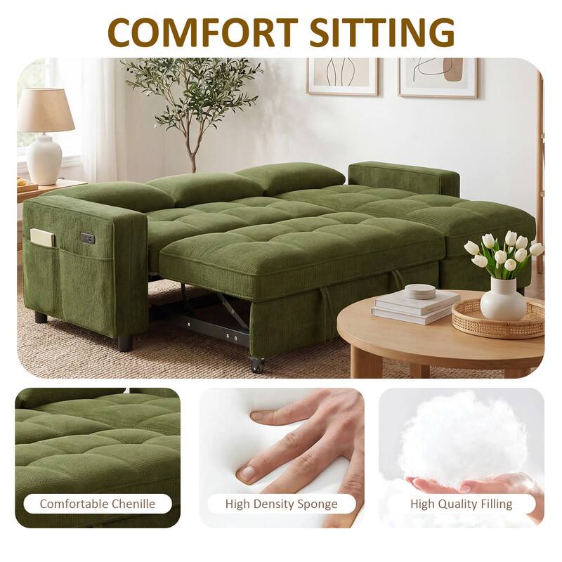 COMFORT SITTING

Comfortable Chenille  
High Density Sponge  
High Quality Filling