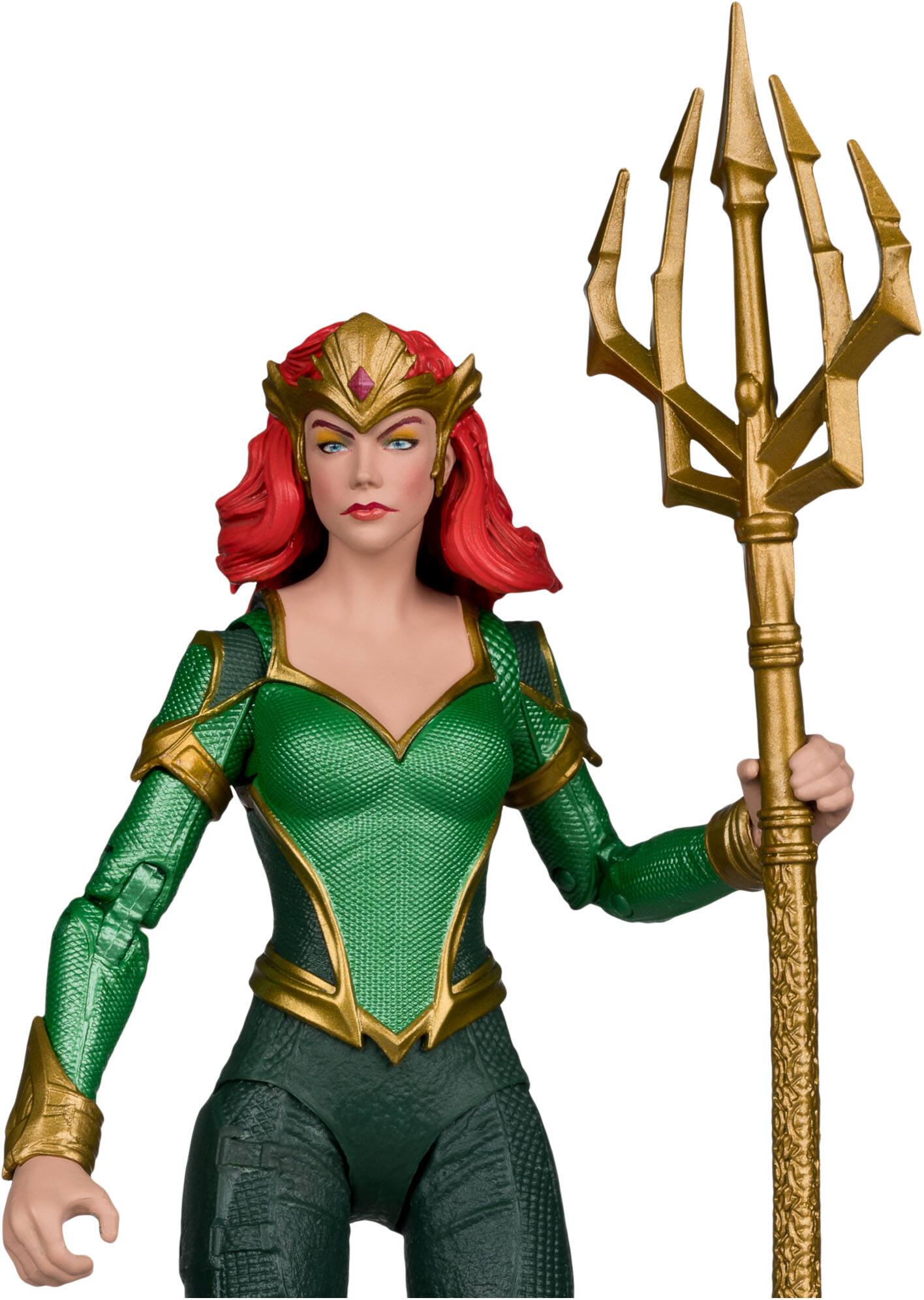 Alt View 3. McFarlane Toys - DC Multiverse Mera (DC Classic) 6.6" Deluxe Action Figure McFarlane Collector Edition #67 - Chance for Chase.