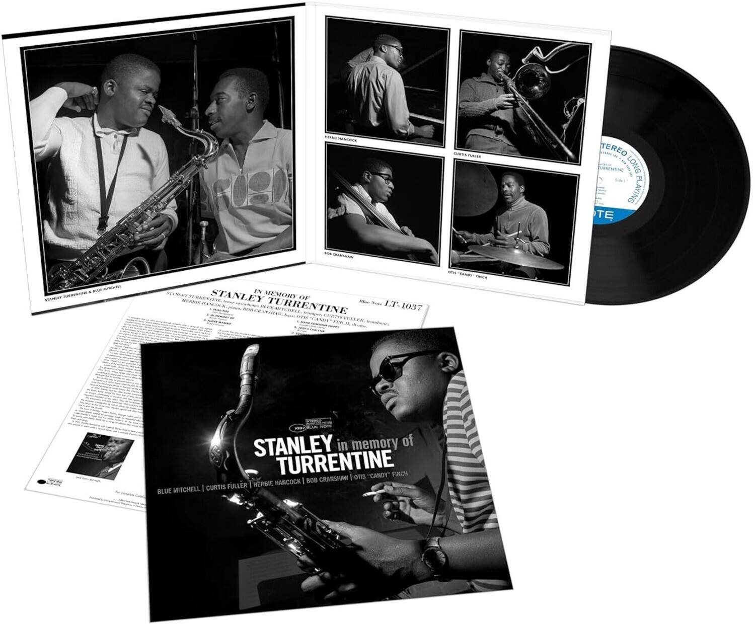 Sure, here is the corrected and grouped text from the image:

---

**Front Cover:**

STANLEY TURRENTINE  
in memory of "CANDY" FINCH  
BLUE MITCHELL | CURTIS FILLER | HERBIE HANCOCK | BOB GRANSHAW | OTIS "CANDY" FINCH

---

**Back Cover:**

STEREO LONG PLAYING RECORD  
STEREO LT-1037

IN MEMORY OF  
STANLEY TURRENTINE  
STANLEY TURRENTINE  
STANLEY TURRENTINE  
STANLEY TURRENTINE  
STANLEY TURRENTINE  
STANLEY TURRENTINE  
STANLEY TURRENTINE  
STANLEY TURRENTINE  
STANLEY TURRENTINE  
STANLEY TURRENTINE  
STANLEY TURRENTINE  
STANLEY TURRENTINE  
STANLEY TURRENTINE  
STANLEY TURRENTINE  
STANLEY TURRENTINE  
STANLEY TURRENTINE  
STANLEY TURRENTINE  
STANLEY TURRENTINE  
STANLEY TURRENTINE  
STANLEY TURRENTINE  
STANLEY TURRENTINE  
STANLEY TURRENTINE  
STAN