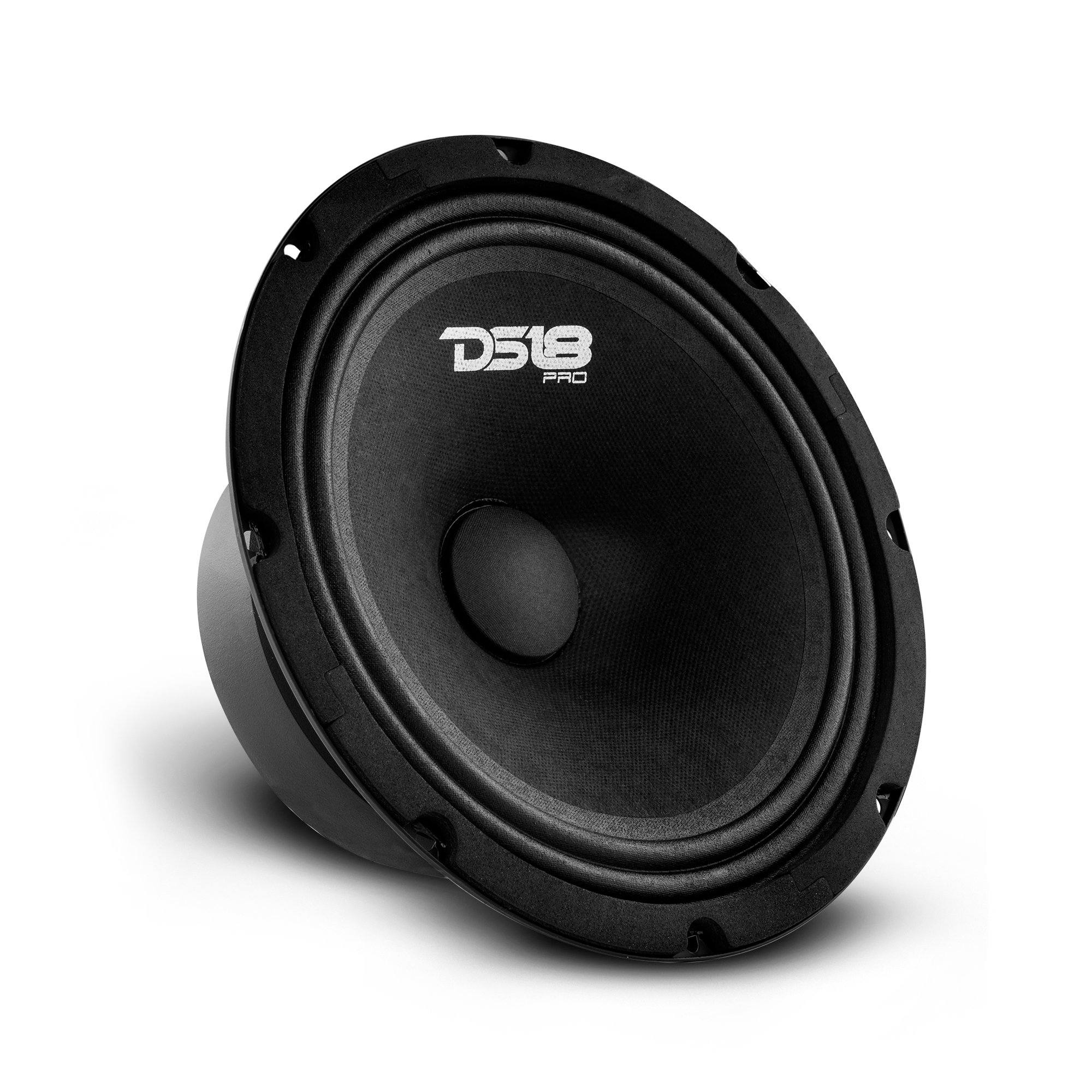 DS18 Audio - PRO-GM 8" Sealed-Back Mid-Range Loudspeaker, 190W RMS 8-Ohm