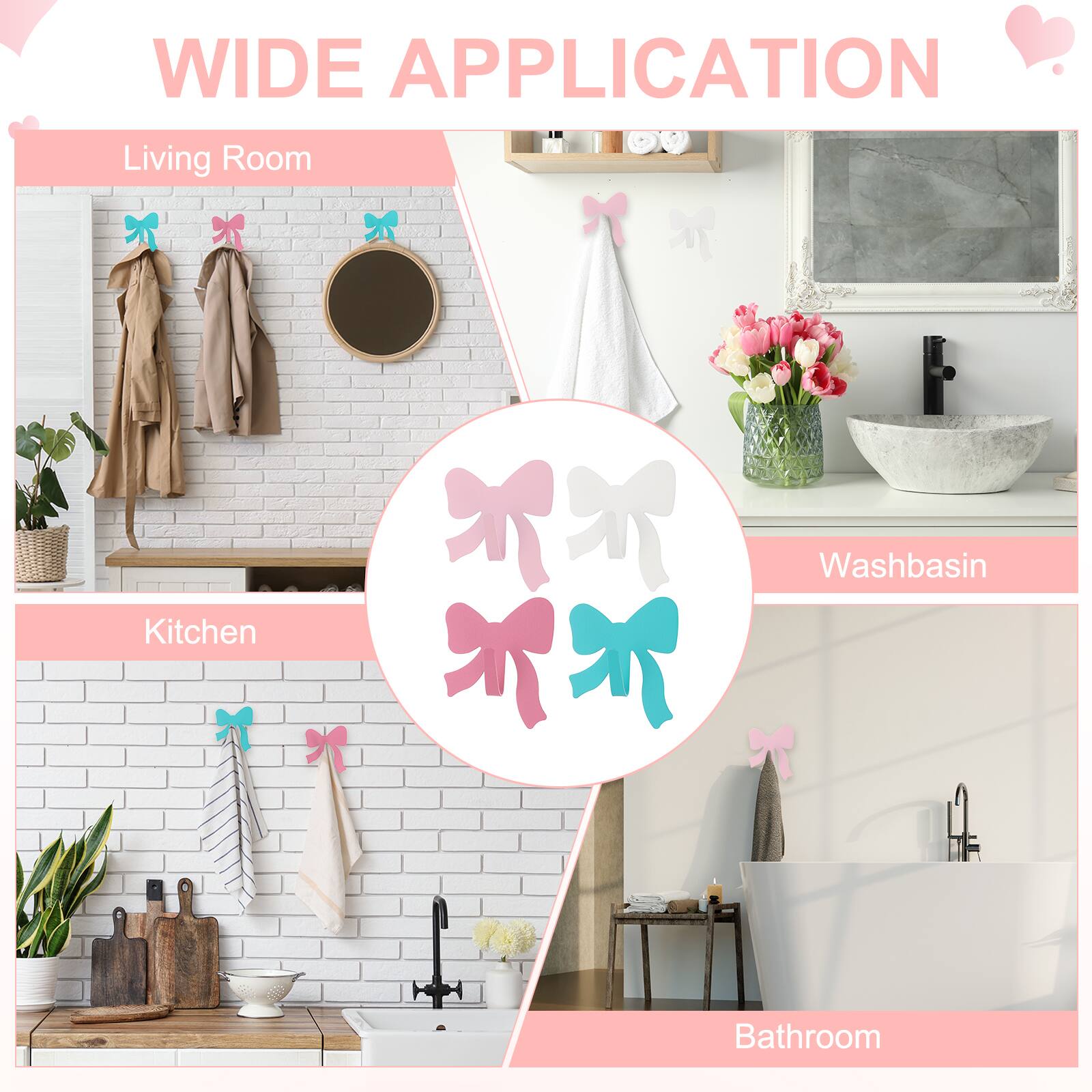 WIDE APPLICATION

Living Room

Kitchen

Washbasin

Bathroom