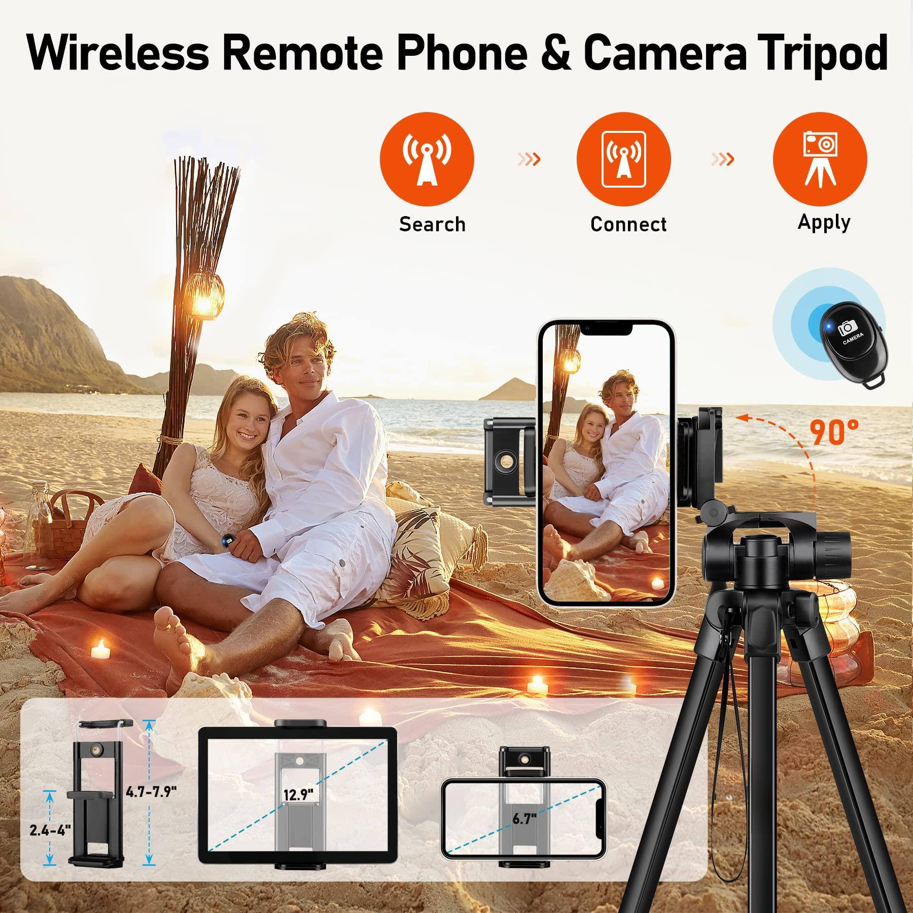 Wireless Remote Phone & Camera Tripod

Search Connect Apply

2.4-4" 4.7-7.9" 12.9" 6.7"