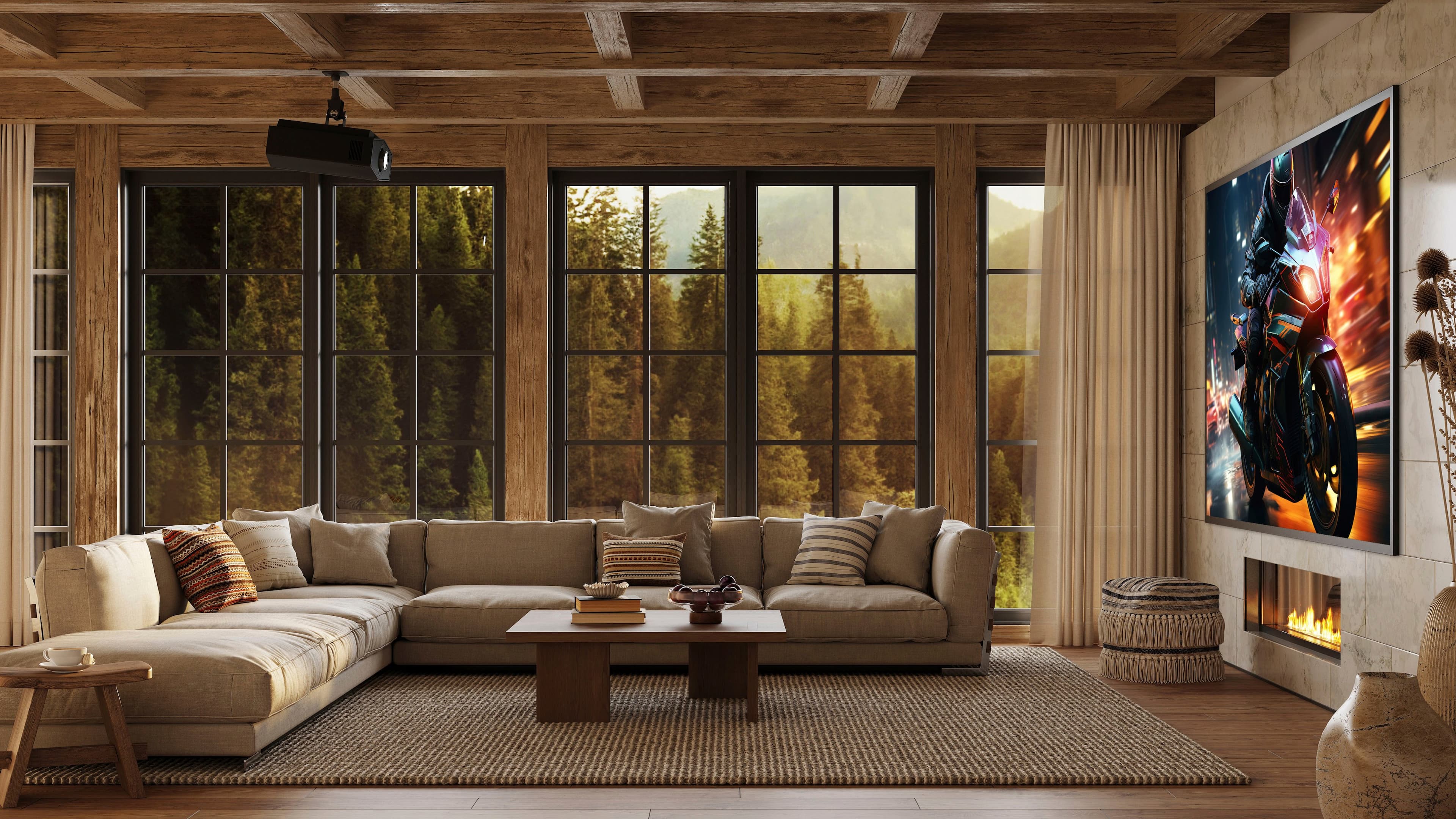 Sony BRAVIA Projector 8 4K HDR Laser Home Theater Projector with