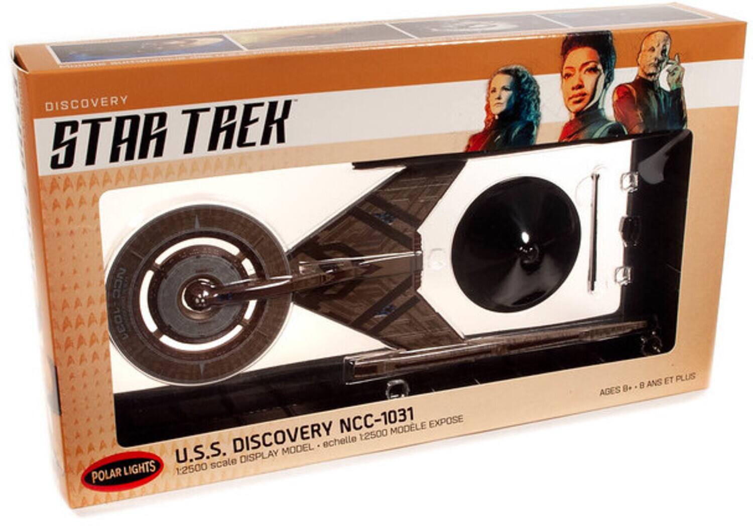 Star Trek Discovery U.S.S. Discovery Prebuilt Display Model 2T Polar Lights Model Kit - COLLECTIBLES