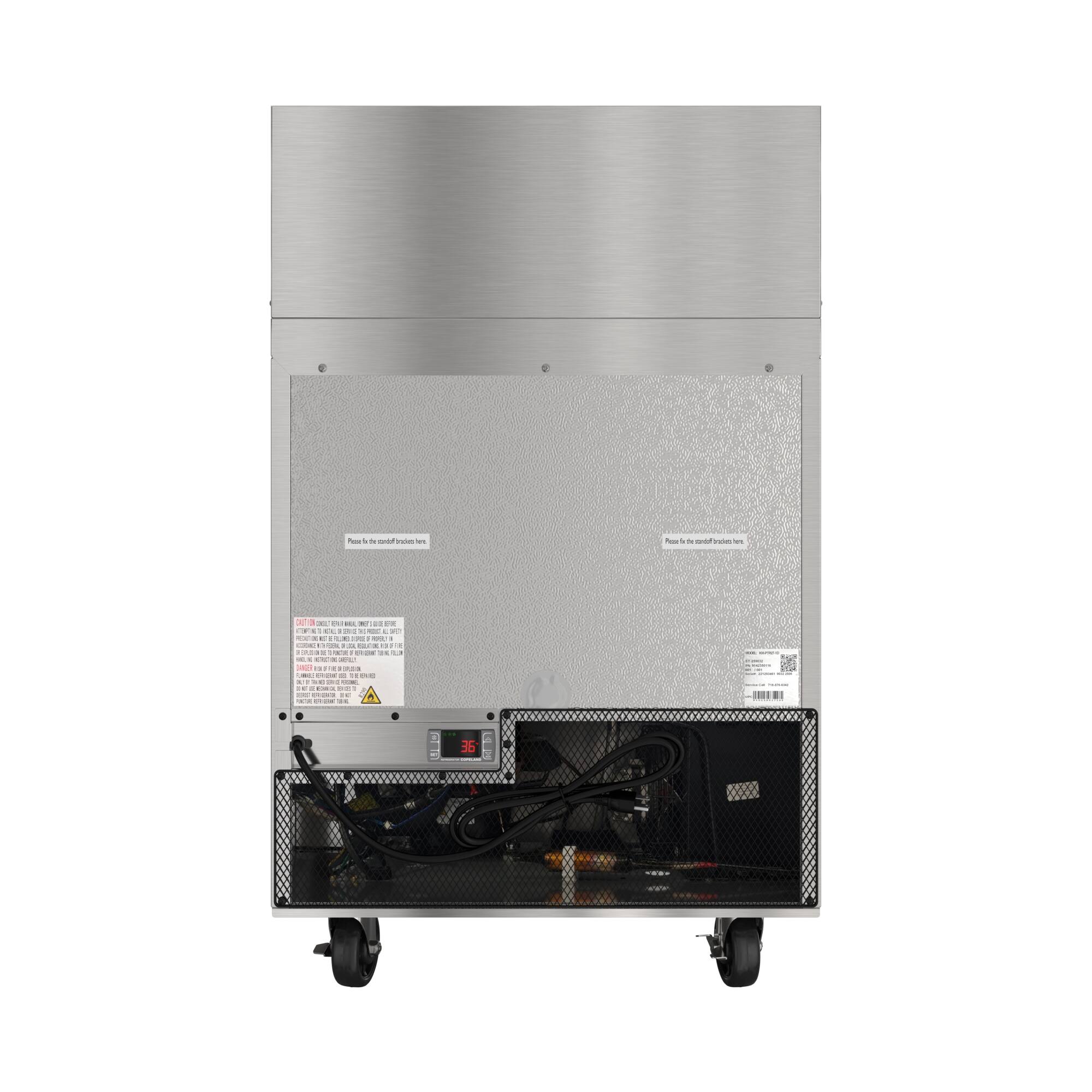 Sure, here is the corrected and grouped text from the image:

---

**Top Section:**
- Please read the installation instructions here.

**Left Section:**
- Please read the installation instructions here.

**Warning Label:**
- CAUTION: (Text in Spanish and English)
- (Text in Spanish and English)

**Digital Display:**
- 36

**Bottom Section:**
- (Various labels and instructions, including safety warnings and technical details)

---

This text is grouped based on its location on the appliance.