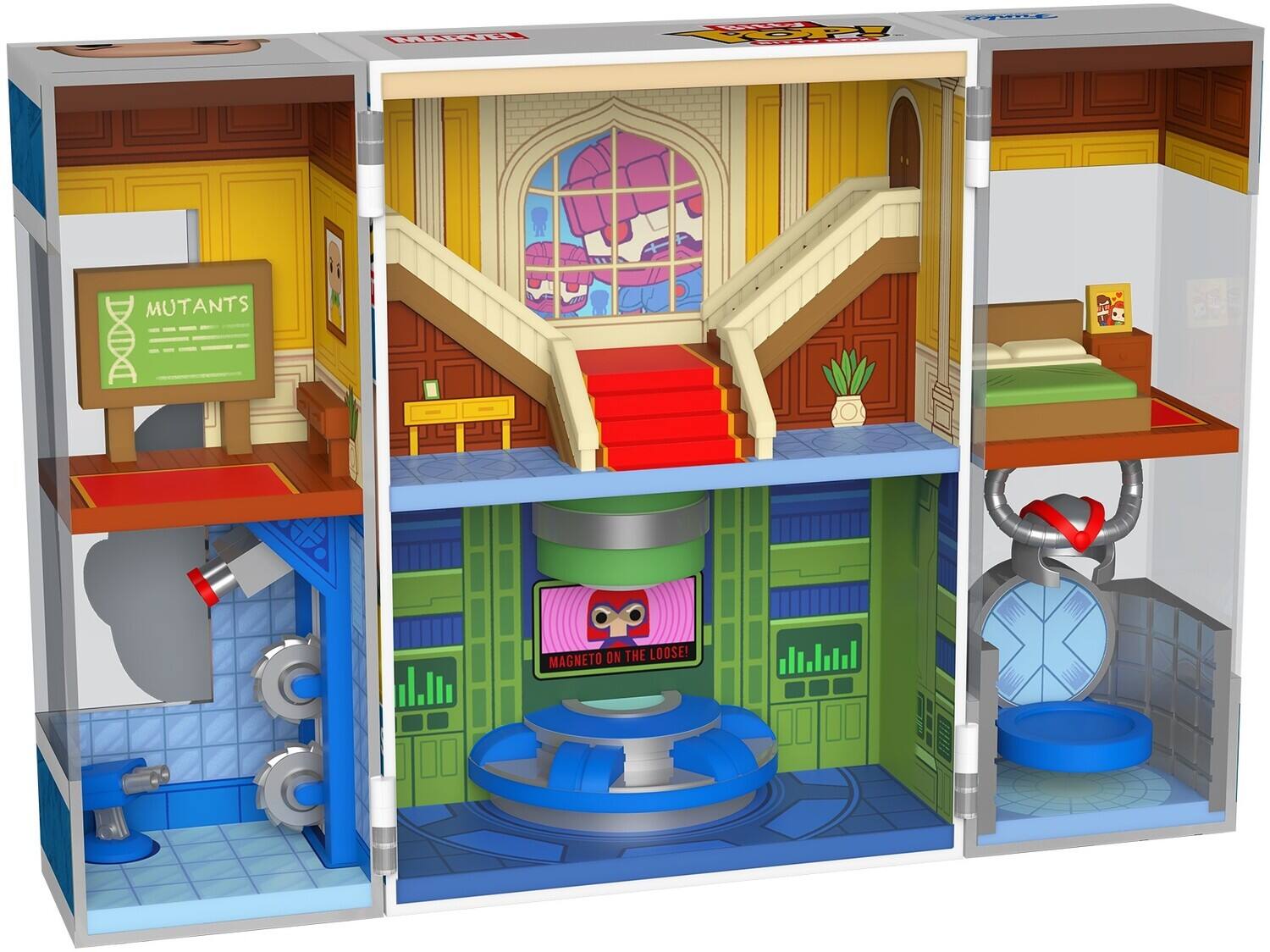 Funko - Bitty Boxes: X-Men - The X-Mansion - COLLECTIBLES - Multicolor