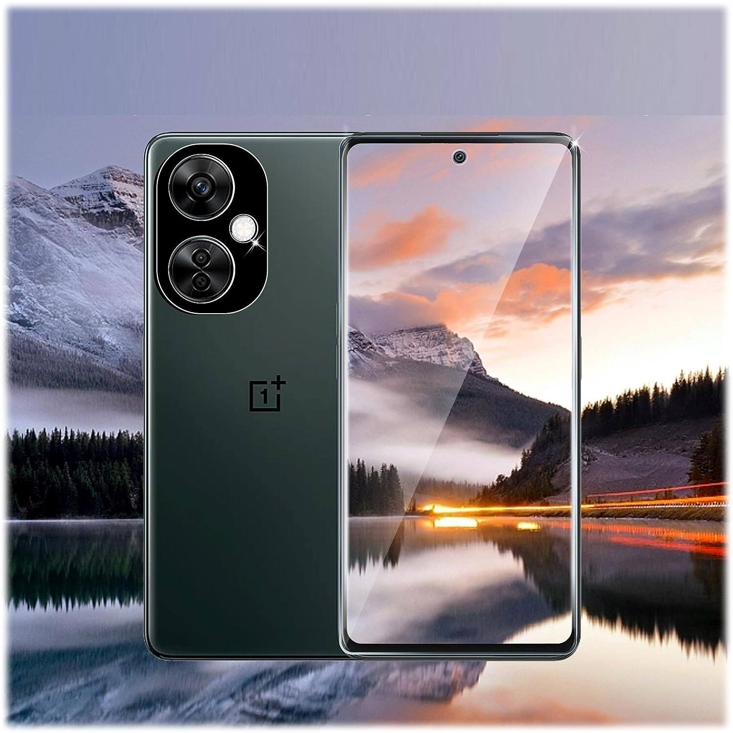 Alt View 11. SaharaCase - ZeroDamage Ultra Strong+ Tempered Glass Screen Protector for OnePlus Nord N30 5G (2-Pack) - Clear.