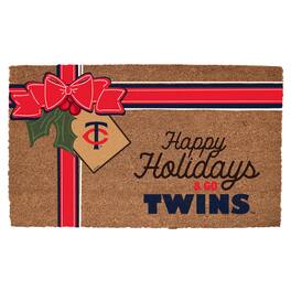 The Memory Company - 20" x 30" Holiday Gift Wrap Coir Door Mat - Multicolor