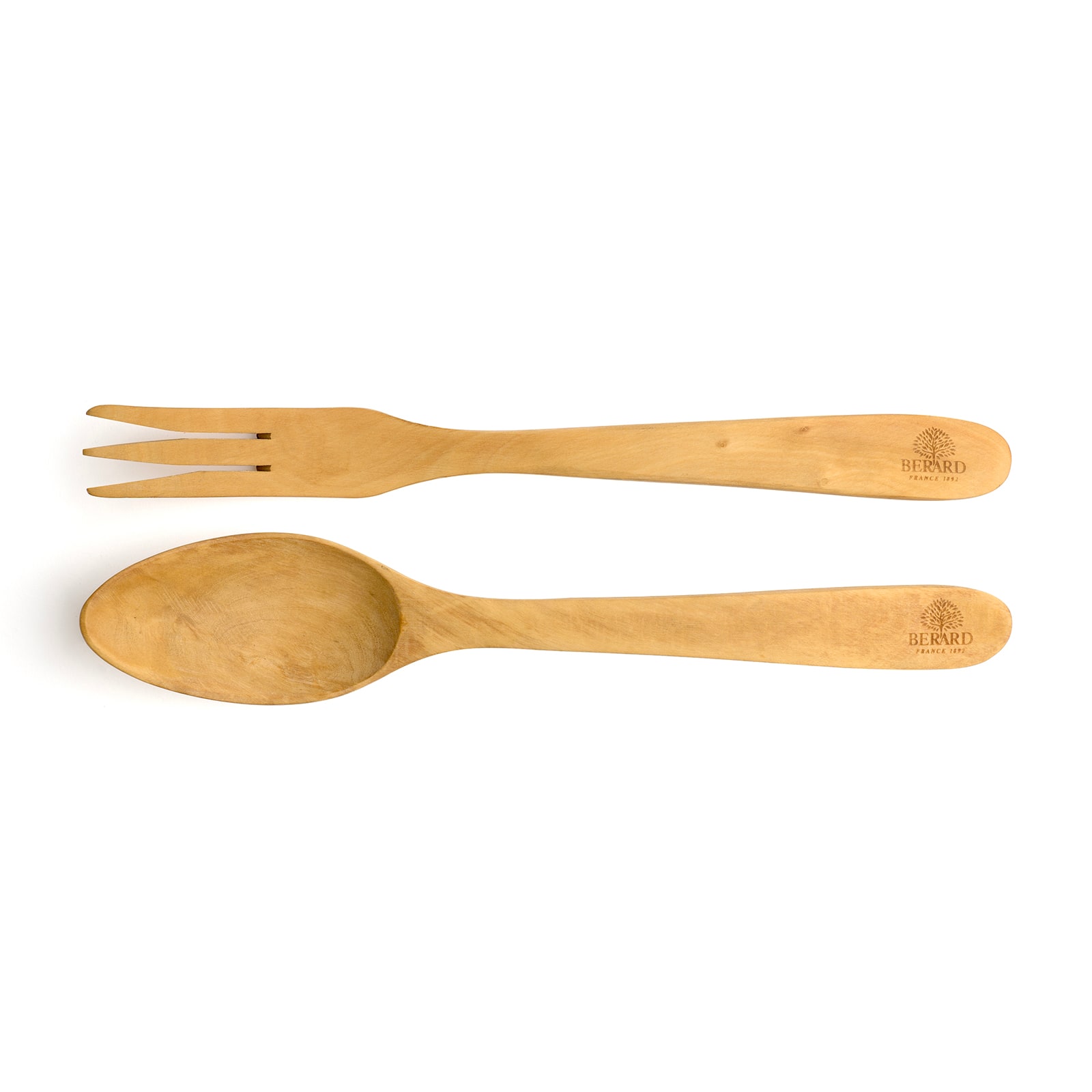 Berard - Contour 12-Inch Olive Wood Salad Servers, 2 Piece Set - Brown price history on PriceWatchPro