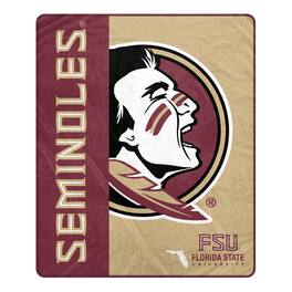 Pegasus - Florida State Seminoles 50" x 60" Endzone Ultra Soft Throw Blanket - Multicolor