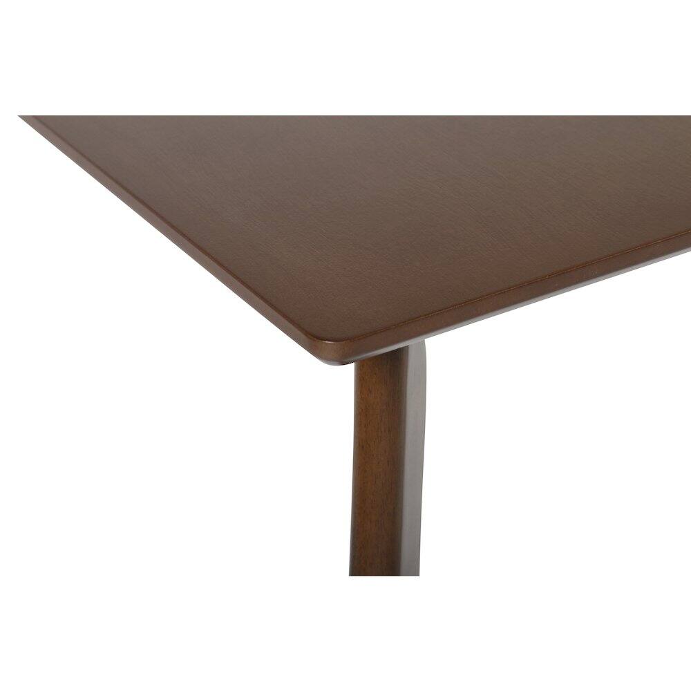 Alt View 3. New Classic Furniture - Furniture Morocco Rectangle Dining Table- Walnut - Brown.