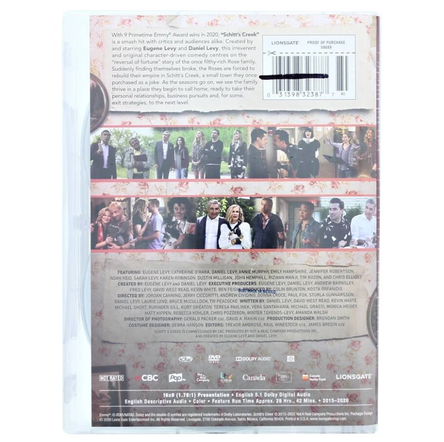 Angle. Schitt's Creek: The Complete Collection   - DVD.