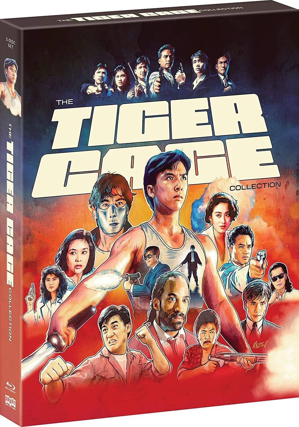 Front. The Tiger Cage Collection   - BLU-RAY.