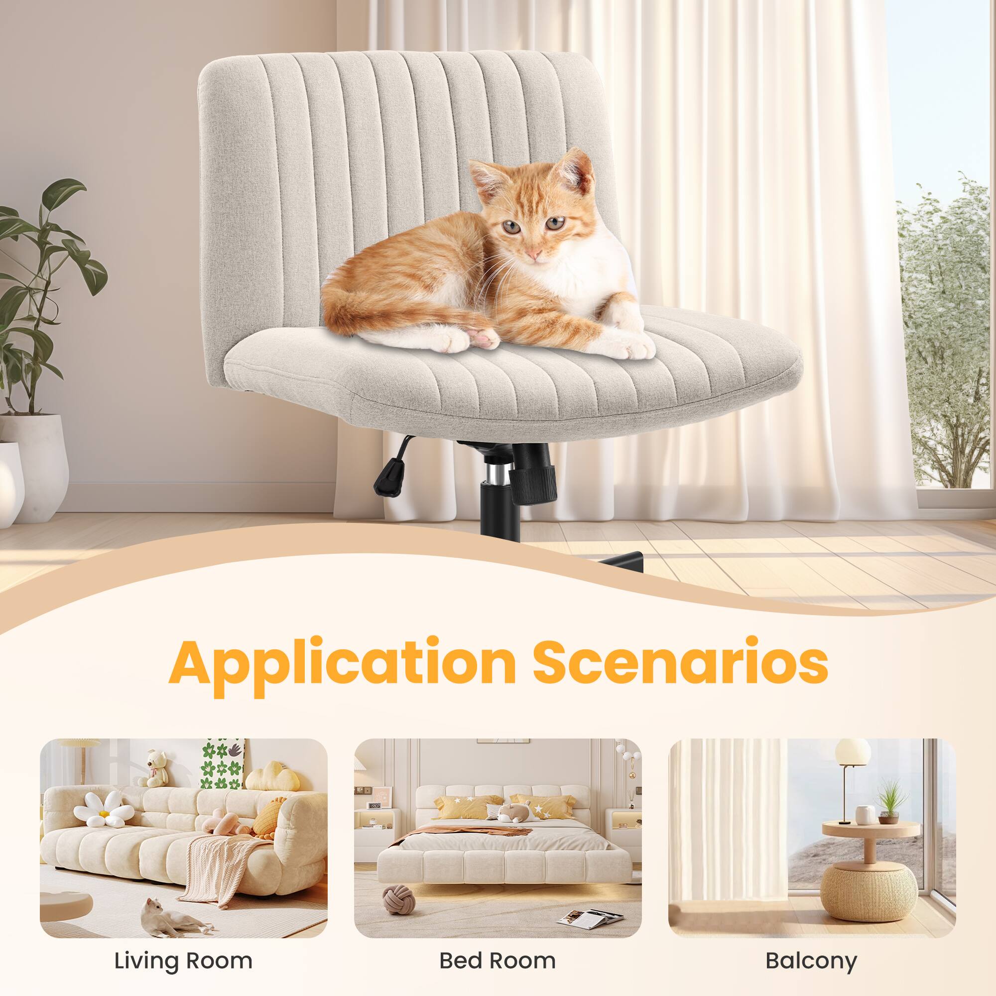 Application Scenarios

Living Room  
Bed Room  
Balcony