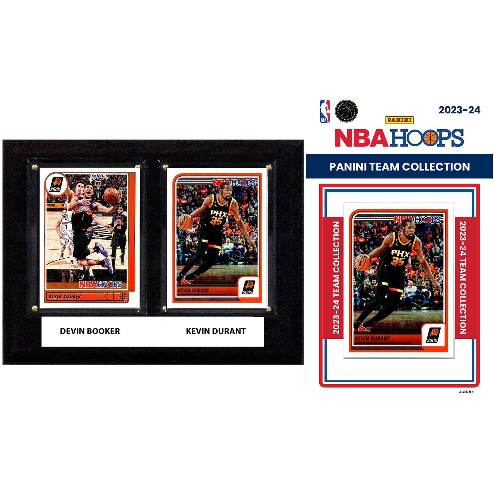 "C&I Collectibles - Phoenix Suns 6"" x 8"" Player Plaque & 2023-24 Team Trading Card Set - Multicolor" price history on PriceWatchPro